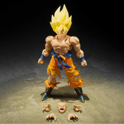 Figurine Dragon Ball Z - Son Goku Legendary Super Saiyan - S.H.Figuarts - 15 cm