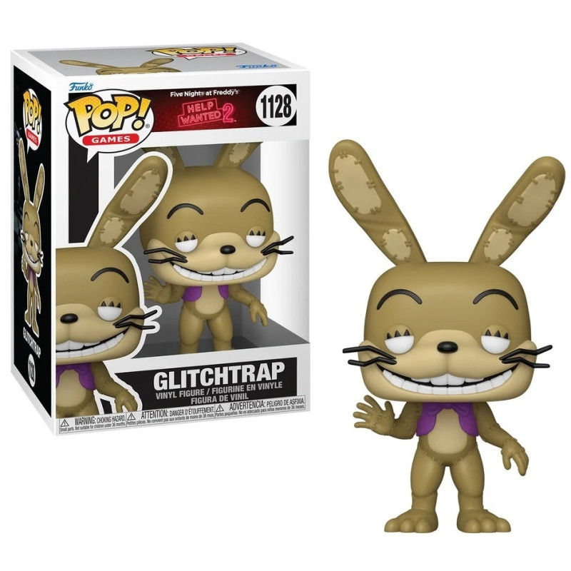 Figurine Five Nights at Freddy's Help Wanted 2 - Glitchtrap Pop 10cm