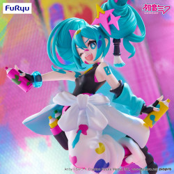 Figurine Hatsune Miku - Miku Paint Girl Trio-Try-iT 19cm