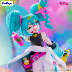 Figurine Hatsune Miku - Miku Paint Girl Trio-Try-iT 19cm