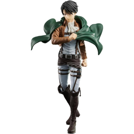 Figurine Attaque des Titans - Levi - Grandista 27 cm