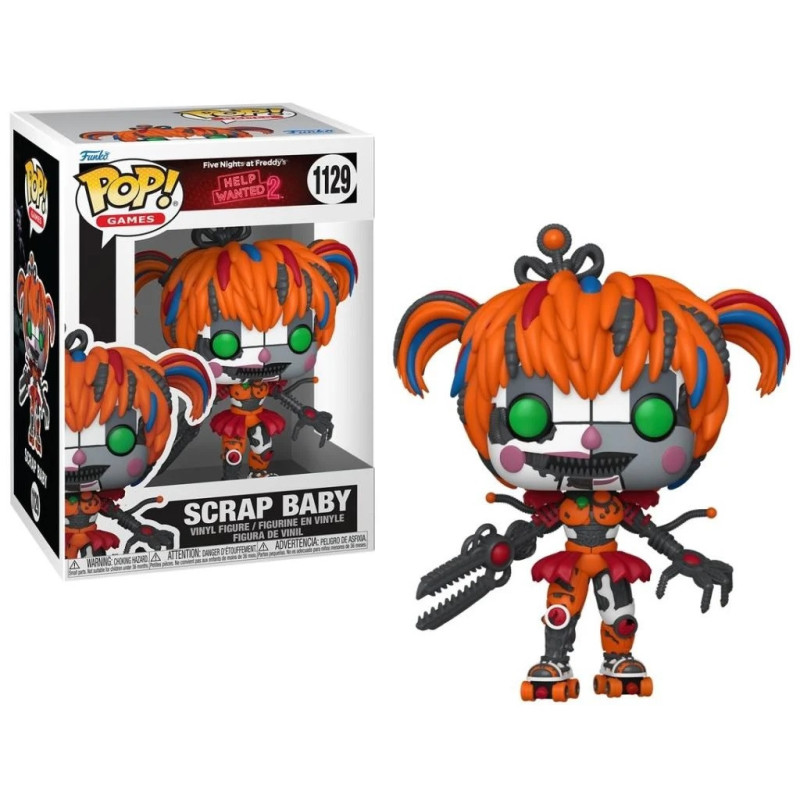 Figurine Five Nights at Freddy's Help Wanted 2 - Scrap Baby Pop 10cm