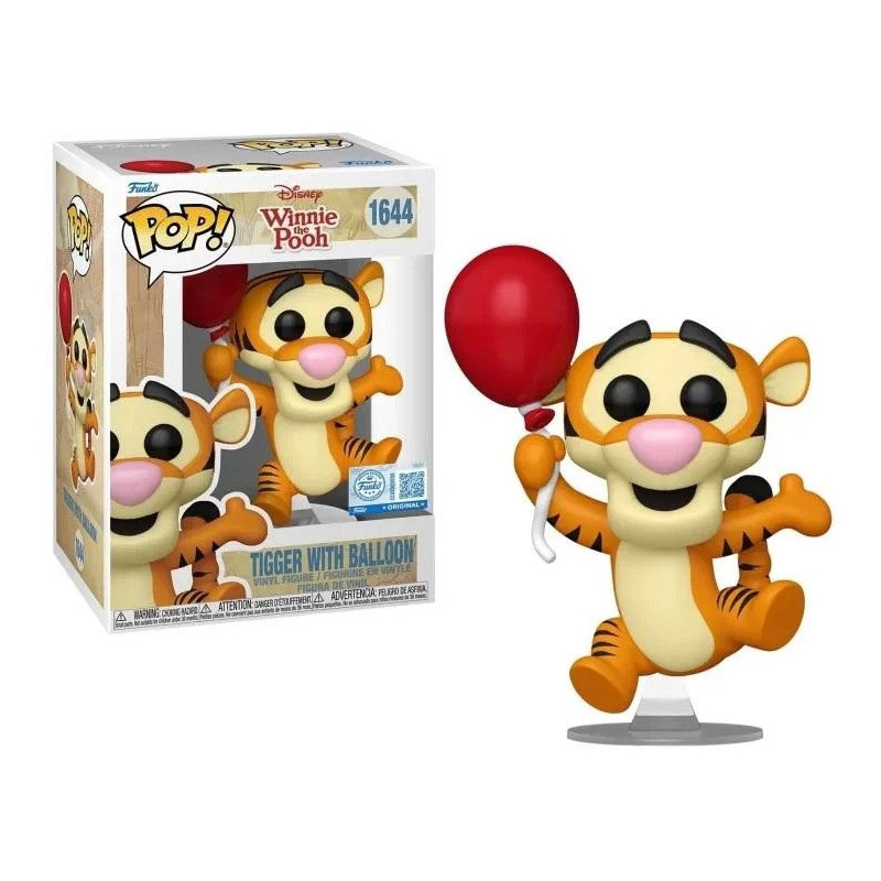 Figurine Winnie The Pooh - Tigger With Balloon Pop 10cm