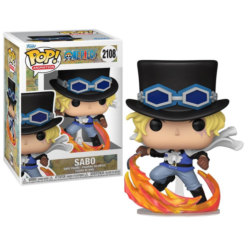 Figurine One Piece - Sabo 2108 Pop 10cm