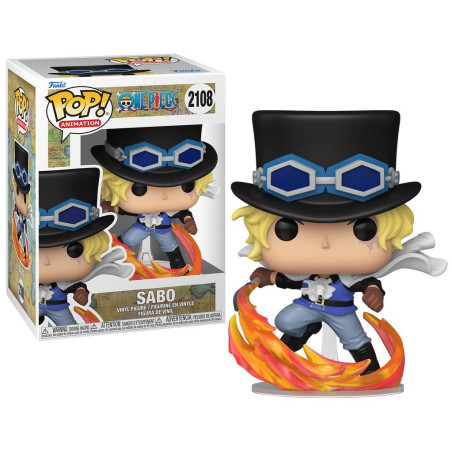 Figurine One Piece - Sabo 2108 Pop 10cm
