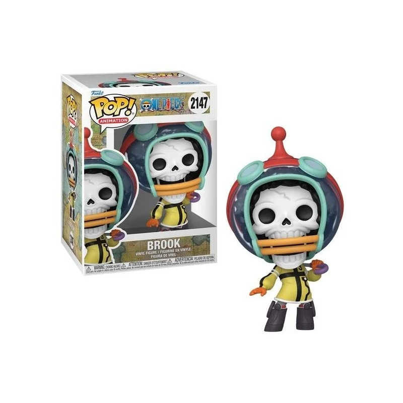 Figurine One Piece - Brook  (Egghead Arc) Pop 10cm