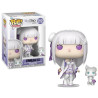 Figurine Re:Zero - Emilia with Puck Pop 10cm
