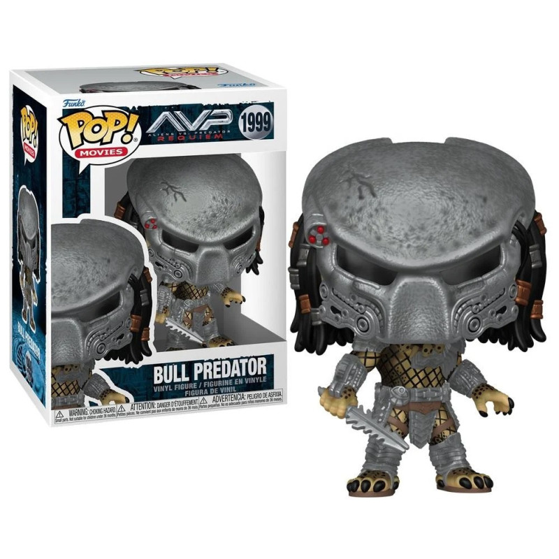 Figurine AVP Requiem - Bull Predator Pop 10cm