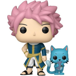Figurine Fairy Tail 100 Years Quest - Natsu et Happy - Pop 10 cm