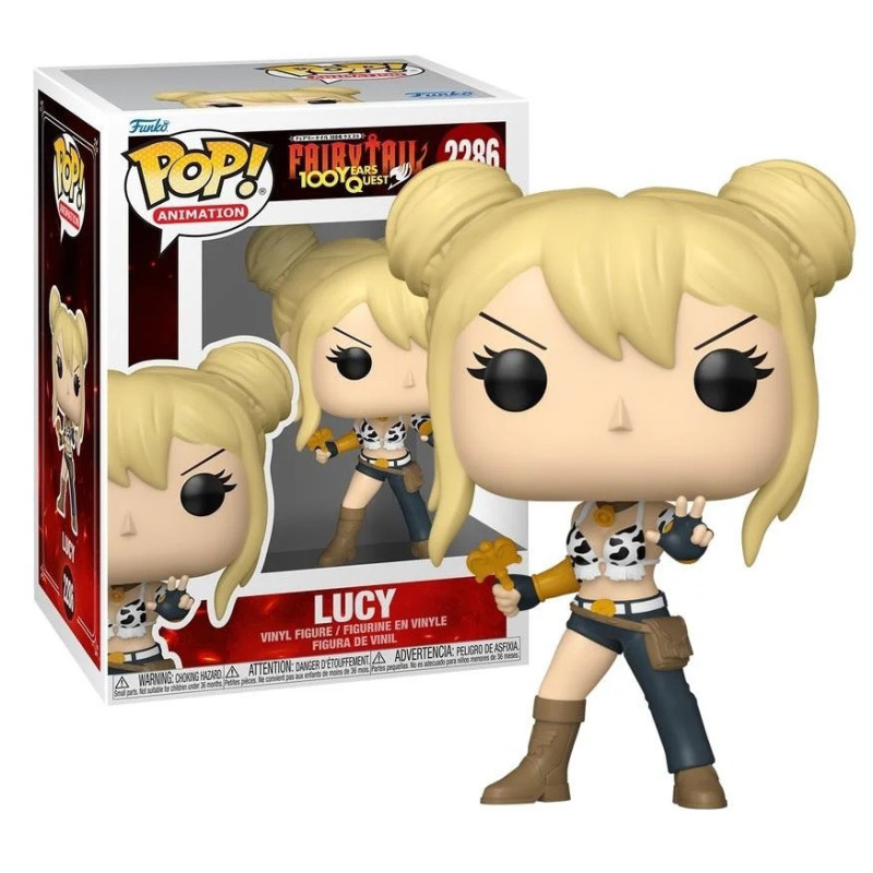 Figurine Fairy Tail 100 Years Quest - Lucy - Pop 10 cm
