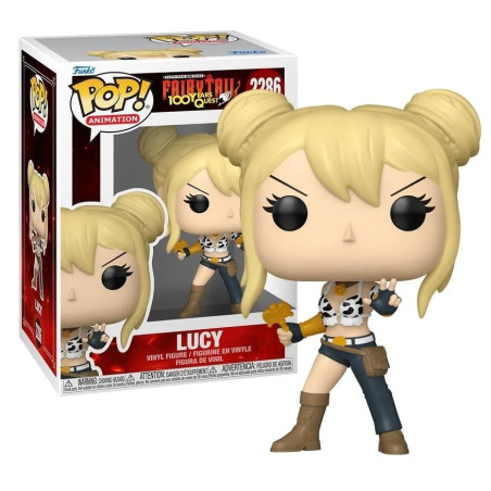 Figurine Fairy Tail 100 Years Quest - Lucy - Pop 10 cm