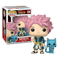 Figurine Fairy Tail 100 Years Quest - Natsu et Happy - Pop 10 cm