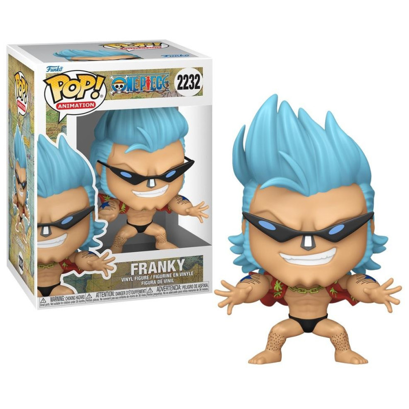 Figurine One Piece - Franky REFRESH Pop 10cm
