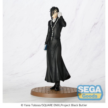 Figurine Black Butler - Sebastian Michaelis Boarding School Arc Luminasta 22cm