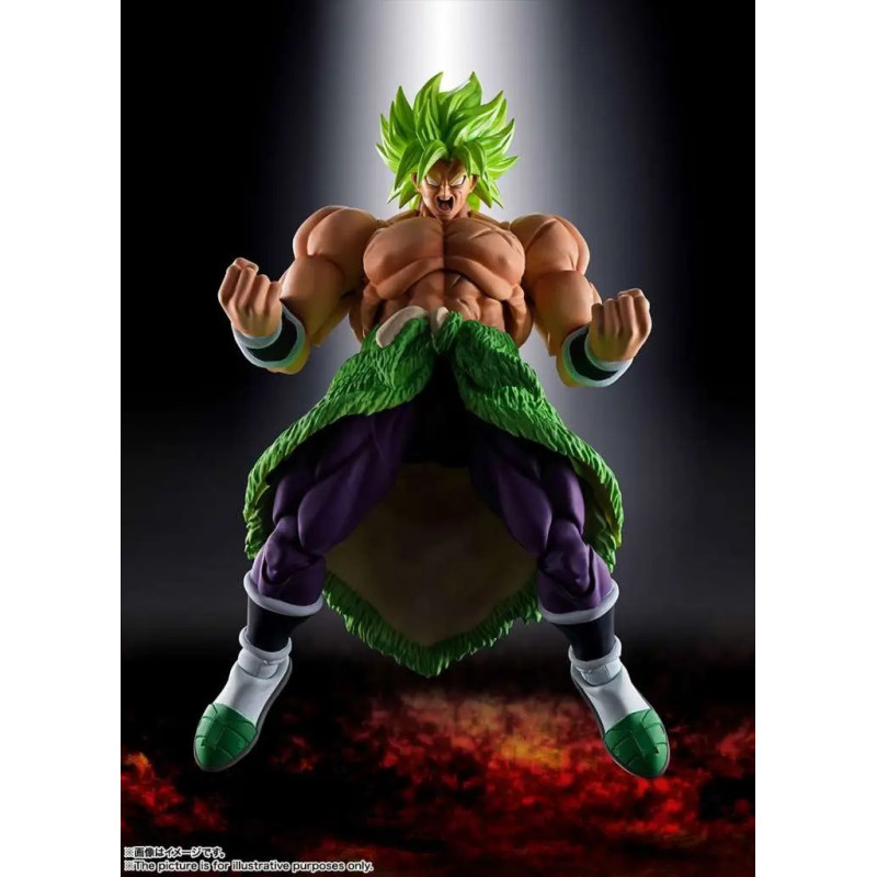 Figurine Dragon Ball Super - Super Saiyan Broly Full power S.H.Figuarts 22cm