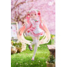 Figurine Hatsune Miku - Newley Written Sakura Miku Japanese Cafe Ver. Reissue 18cm