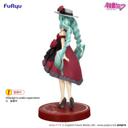 Figurine Hatsune Miku - Hatsune Miku Outing Dress Red Color Ver.Trio-Try-iT 19cm