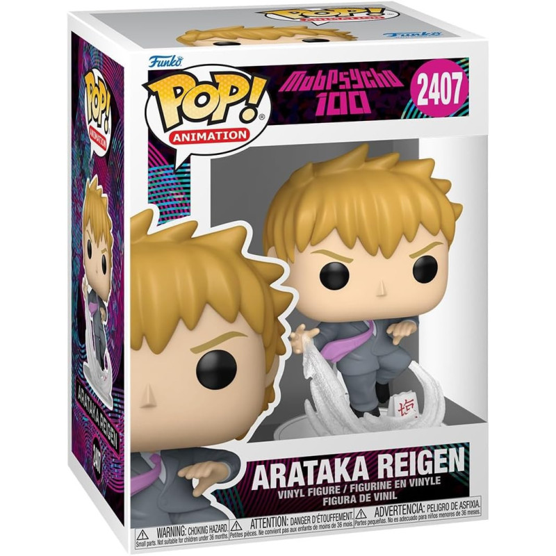 Figurine Mob Psycho - Arataka Reigen - Pop 10 cm