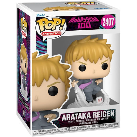 Figurine Mob Psycho - Arataka Reigen - Pop 10 cm