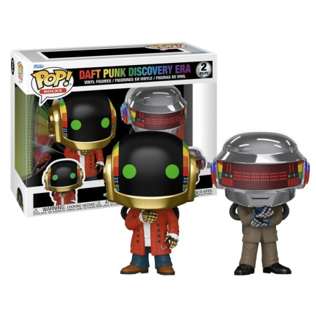 Figurine Rocks - 2 Pack Daft Punk Discovery Era Pop 10cm