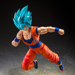 Figurine Dragon Ball Super - Super Saiyan God Super Son Goku (Blue power transcending Limits) S.H.Figuarts 15cm