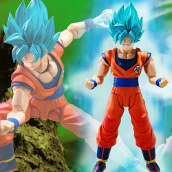 Figurine Dragon Ball Super - Super Saiyan God Super Son Goku (Blue power transcending Limits) S.H.Figuarts 15cm