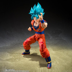 Figurine Dragon Ball Super - Super Saiyan God Super Son Goku (Blue power transcending Limits) S.H.Figuarts 15cm