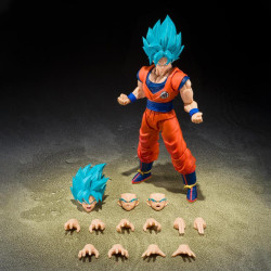 Figurine Dragon Ball Super - Super Saiyan God Super Son Goku (Blue power transcending Limits) S.H.Figuarts 15cm