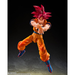 Figurine Dragon Ball Super - Super Saiyan God Son Goku (God Aura)  S.H.Figuarts 15cm