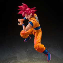 Figurine Dragon Ball Super - Super Saiyan God Son Goku (God Aura)  S.H.Figuarts 15cm