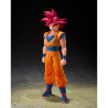Figurine Dragon Ball Super - Super Saiyan God Son Goku (God Aura)  S.H.Figuarts 15cm