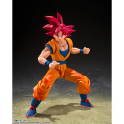 Figurine Dragon Ball Super - Super Saiyan God Son Goku (God Aura)  S.H.Figuarts 15cm