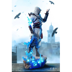 Figurine Assassin's Creed Black - Animus Altaïr Ibn-La'Ahad Light UP 28cm