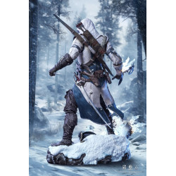 Figurine Assassin's Creed Black III - Animus Connor Kenway Light UP 28cm