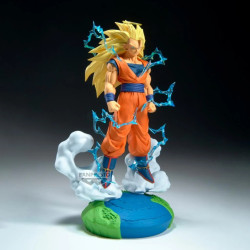 Figurine Dragon Ball Z - Son Goku Super Saiyan 3 History Box 18cm