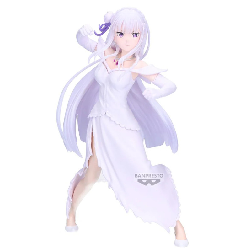 Figurine Re:Zero - Emilia Espresto 22cm