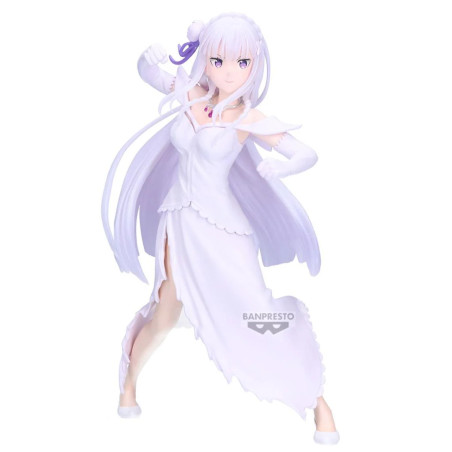 Figurine Re:Zero - Emilia Espresto 22cm