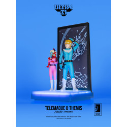 Figurine Ulysse 31 - Telemachus & Themis Neon 1/9 20cm