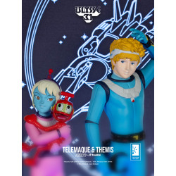 Figurine Ulysse 31 - Telemachus & Themis Neon 1/9 20cm