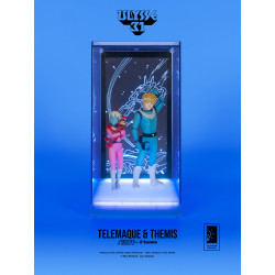 Figurine Ulysse 31 - Telemachus & Themis Neon 1/9 20cm
