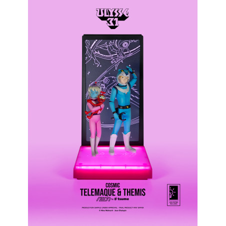 Figurine Ulysse 31 - Telemachus & Themis Cosmic Version Neon 1/9 20cm