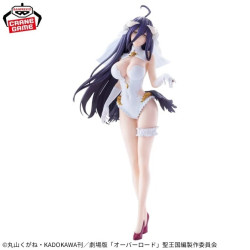 Figurine Overlord - Albedo Wedding ver. Glitter & Glamours 27cm