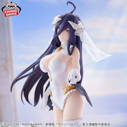 Figurine Overlord - Albedo Wedding ver. Glitter & Glamours 27cm