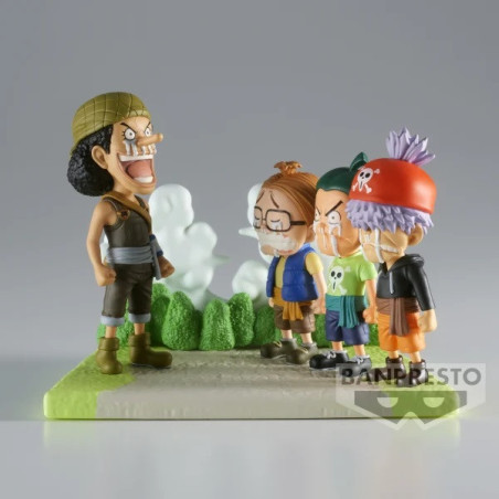 Figurine One Piece - WCF Log Stories Usopp Pirates