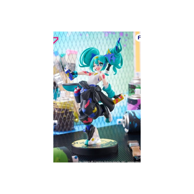 Figurine Hatsune Miku - Muchute Paint Girl Another Color Ver. 23 cm