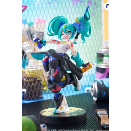 Figurine Hatsune Miku - Muchute Paint Girl Another Color Ver. 23 cm
