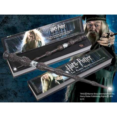 Figurine - Harry Potter - Replique Baguette Magique lumineuse Pr Dumbledore