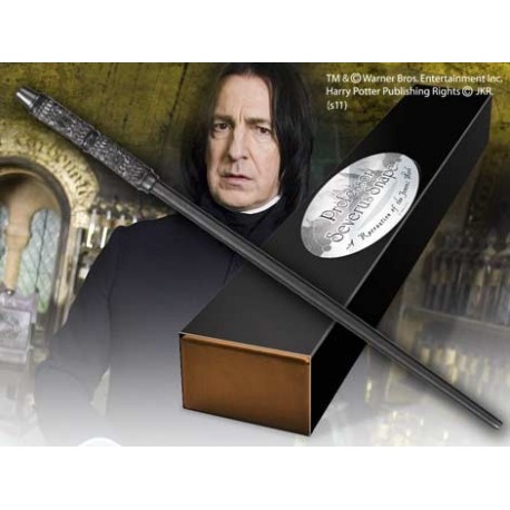 Figurine Harry Potter - Baguette Magique Professor Severus Snape (édition personnage)