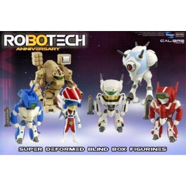 Figurine Robotech - Robotech Mini Figure 30ème Anniversaire - 1 Figurine Aléatoire