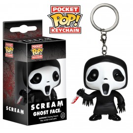 Figurine Scream - Ghost face Porte Clé Pocket Pop 4 cm